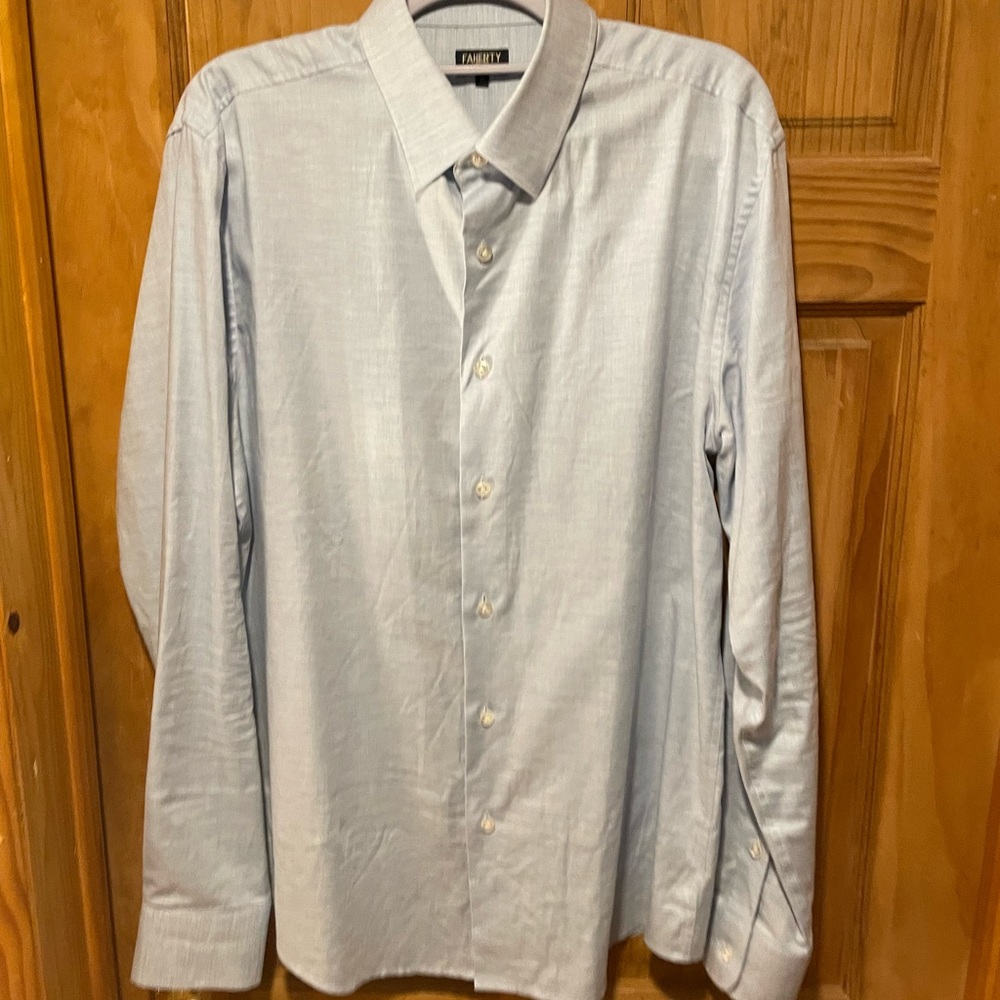 Faherty Reserve Dress Shirt Button Down Men’s Medium